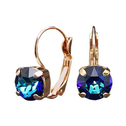 Earrings "Splendor II (Bermuda Blue)" with Swarovski™ crystals